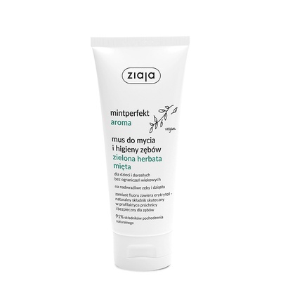 Mintperfect Aroma Green Tea & Mint Toothpaste 100 ml Ziaja Mintperfect Aroma Hambapasta