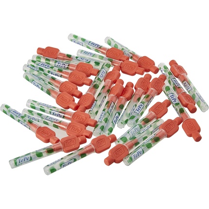 Interdental Brush Extra Soft (0.5 mm red 25 tk) - Very fine interdental brushes TePe Interdental Hambavahehari