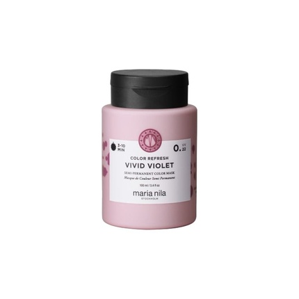 Vivid Violet Colour Refresh Mask - Gentle nourishing mask without permanent color pigments 100 ml Maria Nila Mask