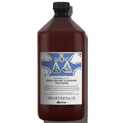 Davines Natural Tech Rebalancing Cleansing Treatment puhastushooldus 1000 ml Davines Nahahooldustoode