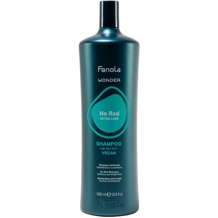Wonder No Red Extra Care Shampoo - Neutralizující šampon pro tmavé vlasy 1000 ml Wonder No Red Extra