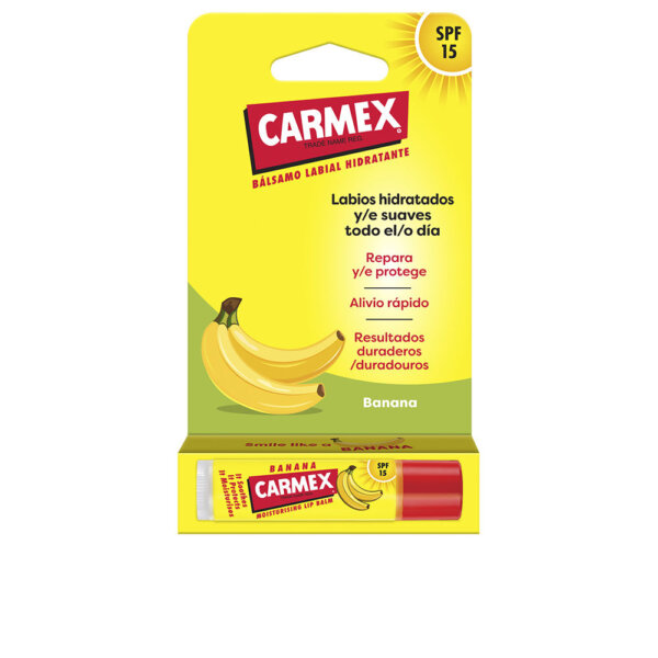 BANANA lip balm stick SPF15 4.25 gr Carmex Banana Palsam