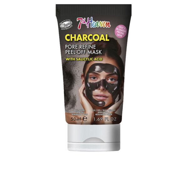CHARCOAL charcoal peel-off tube 50 ml 7th Heaven Nahahooldustoode