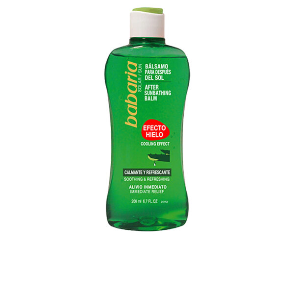SOLAR ALOE VERA AFTER SUN ice effect gel 200 ml Babaria Geel