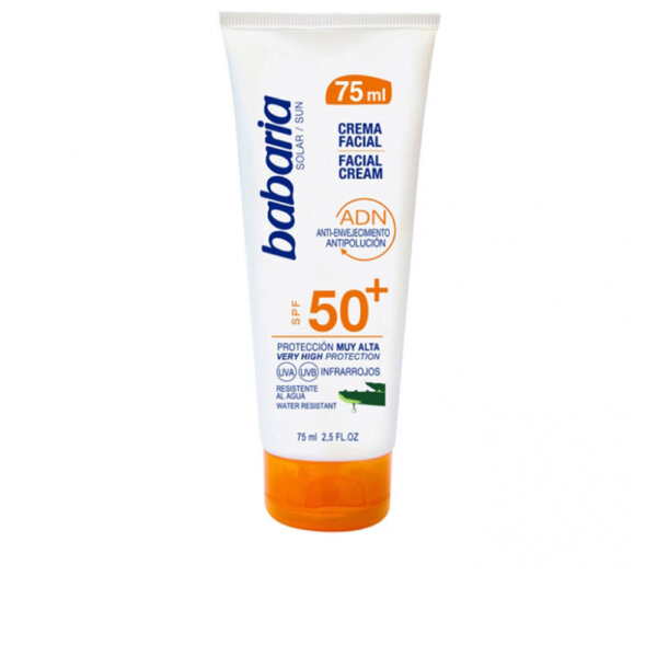 SOLAR ADN aloe vera facial sun cream SPF50+ 75 ml Solar Adn Aloe Vera