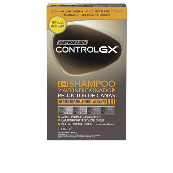 CONTROL GX gray hair reducing shampoo with conditioner 118 ml Just For Men Control GX šampoon