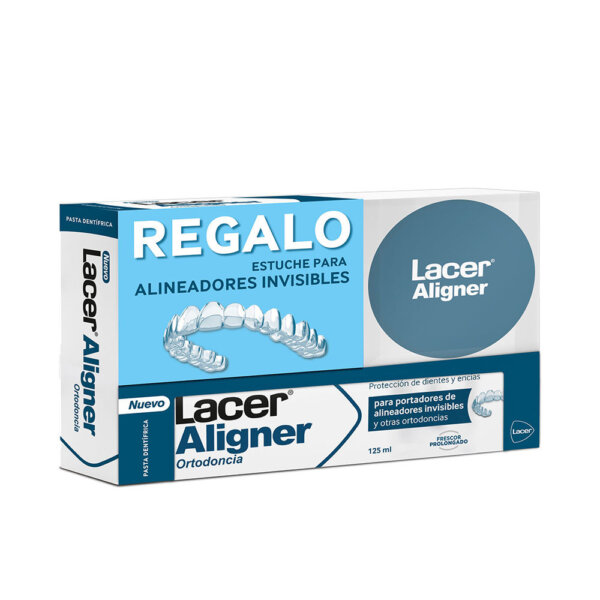 ALIGNER TOOTHPASTE + CASE PACK 2 tk Lacer Aligner Hambapasta