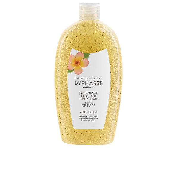 Tiare flower EXFOLIATING SHOWER GEL 750 ml Byphasse Tiare Flower Geel