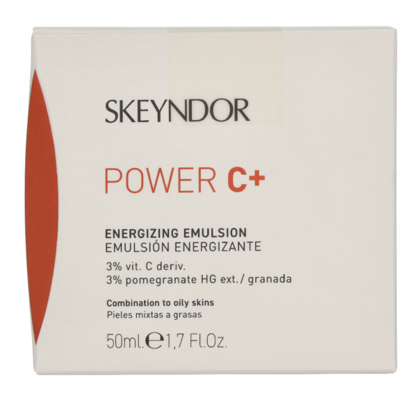 Skeyndor POWER C+ emulsión energizante piel mixta a grasa 50 ml