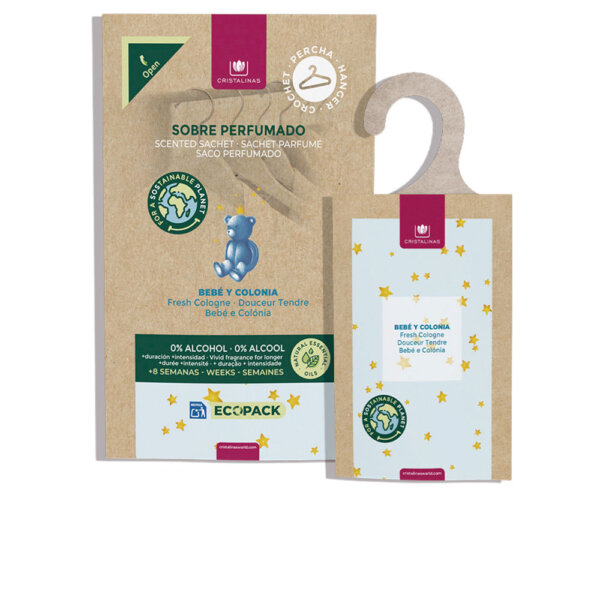 CLOSET air freshener ecopack 0% #baby and cologne 1 u Cristalinas Lõhnatoode