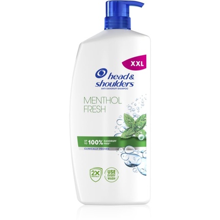 Menthol Fresh Anti-Dandruff Shampoo - Dandruff shampoo 2 in 1 800 ml Menthol Fresh Šampoon