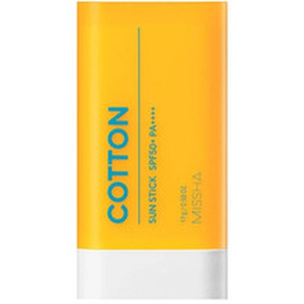 Cotton Sun Stick SPF 50+ - Opalovací tyčinka 17 g Missha Cotton Sun Nahahooldustoode