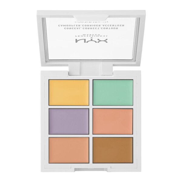 Nyx Professional Make Up CONCEAL CORRECT CONTOUR palette 6 x 1,5 gr