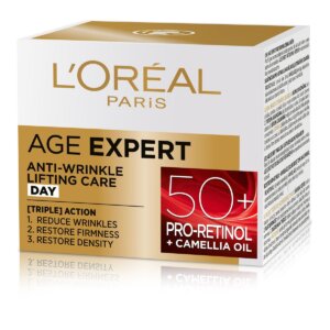 L´Oréal Age Specialist 50+ Firming Day Cream – Liftingový zpevňující krém pro zralou pleť 50 ml