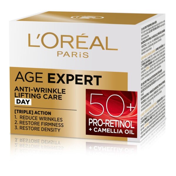 L´Oréal Age Specialist 50+ Firming Day Cream – Liftingový zpevňující krém pro zralou pleť 50 ml