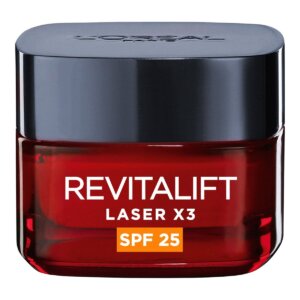 L´Oréal Revitalift Laser X3 Anti-Age Day Cream SPF 20 – Liftingový zpevňující krém pro každodenní použití 50 ml