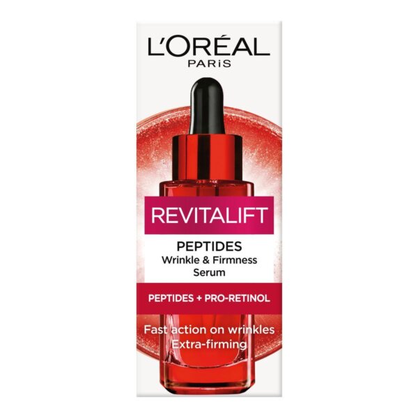 L´Oréal Revitalift Peptides Wrinkle & Firmness Serum – Omlazující sérum Peptides Wrinkle & Firmness Serum 30 ml