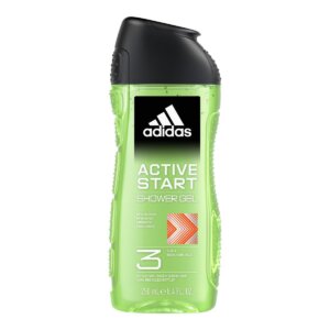 Adidas Hair & Body Wash Active Start 3 in 1 – Shower gel and shampoo for men 3 in 1 250 ml