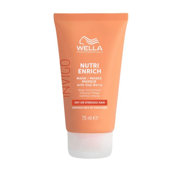 Wella Professional Nourishing Mask for Dry and Damaged Hair Invigo Nutri- Enrich (Deep Nourishing Mask) 75 ml Wella Professional Nourishing Mask for Dry and Damaged Hair Invigo Nutri- Enrich (Deep Nourishing Mask) 75 ml