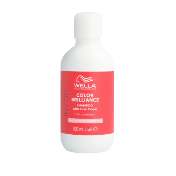 Wella Professional Shampoo for Fine and Normal Hair Invigo Color Brilliance (Color Protection Shampoo) 100 ml Wella Professional Shampoo for Fine and Normal Hair Invigo Color Brilliance (Color Protection Shampoo) 100 ml
