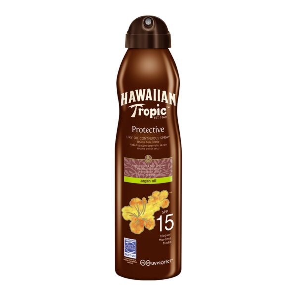 Hawaiian Tropic ARGAN OIL bruma SPF15 spray 177 ml