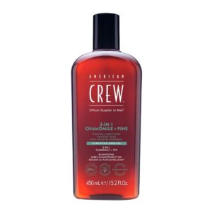 American Crew 3-IN-1 CHAMOMILE + PINE shampoo 450 ml