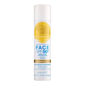 Bondi Sands FACE SPF50+ bruma facial sin perfume 79 ml