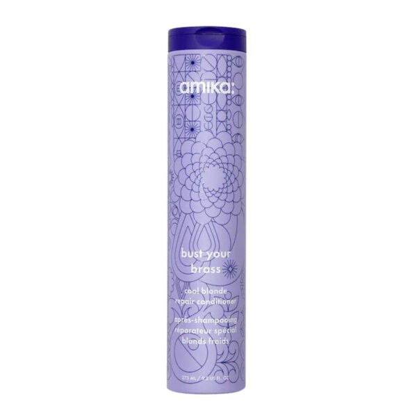 Amika BUST YOUR BRASS repairing conditioner for blonde hair 275 ml