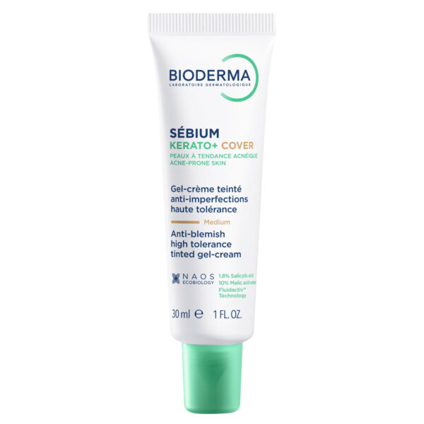 Bioderma Sébium Kerato+ Cover Anti-Blemish Tinted Gel-Cream BB-kreem 30 ml