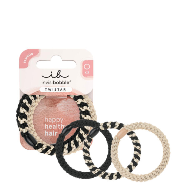 Invisibobble Twistar Classical Braids (3 tk) – hair ties Invisibobble Twistar Classical Braids (3 tk) – hair ties