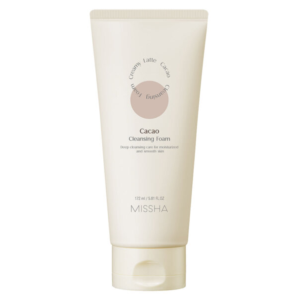 Missha Creamy Latte Cacao Cleansing Foam – Čistící pleťová pěna 172 ml