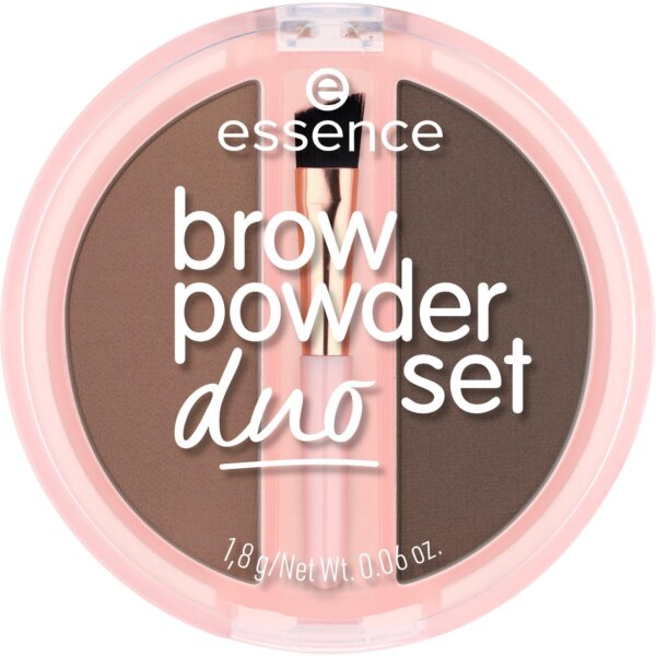 Essence BROW POWDER eyebrow powder duo #02 1.8 gr Essence BROW POWDER eyebrow powder duo #02 1.8 gr