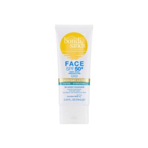 Bondi Sands FACE SPF50+ moisturizing facial lotion with color 75 ml