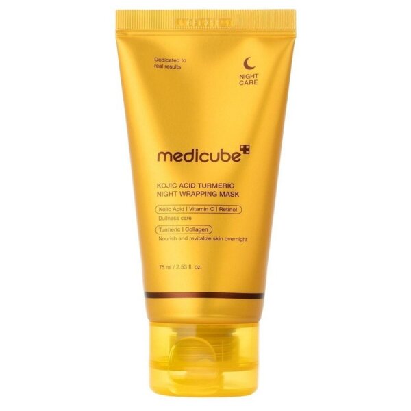Medicube Kojic Acid Turmeric Night Wrapping Mask öömask 75 ml Kojic Acid Turmeric Night