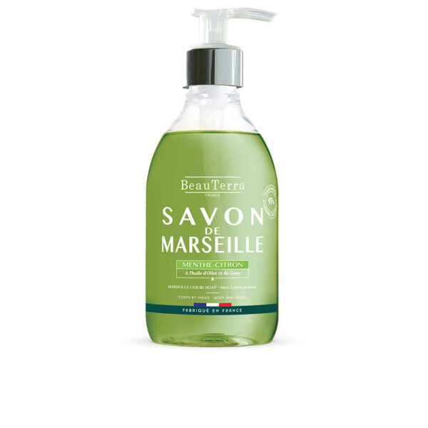 MARSEILLE mint-lemon soap 300 ml Marseille Mint-Lemon Nahahooldustoode