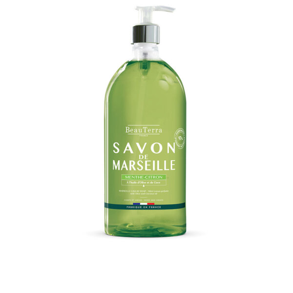 MARSEILLE mint-lemon soap 1000 ml Beauterra Marseille Mint-Lemon