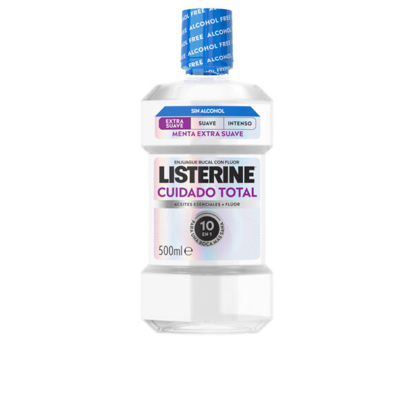 TOTAL CARE ZERO 0% alcohol mouthwash with fluoride 500 ml Listerine Total Puhastusvahend