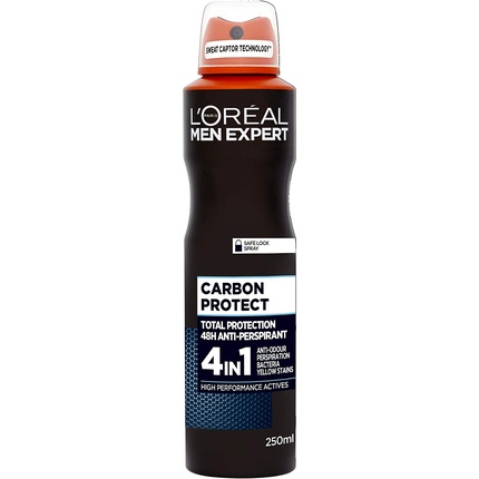 MEN EXPERT Carbon Protect Anti-perspirant - Antiperspirant for men 250 ml Men Expert Carbon Protect