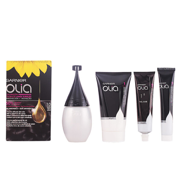 OLIA coloración permanente sin amoniaco #1.0-negro 1 u Garnier Olia juuksevärv toon 1.0