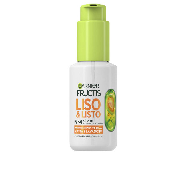 FRUCTIS LISO & LISTO Nº4 heat-activated anti-frizz serum 50 ml Garnier Seerum