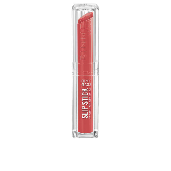 OH MY GLOSS! SLIP STICK lip oil stick #350-So Poppy 1 u Rimmel London Oh