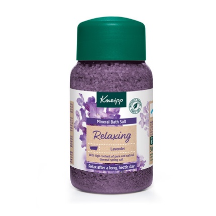 Relaxing Mineral Bath Salt 600 g Kneipp Nahahooldustoode