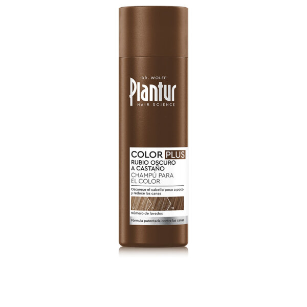 COLOR PLUS dark blonde to brown, color shampoo 200 ml Plantur 39 Šampoon