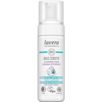 Lavera Basis Sensitiv Foam Cleanser 150 ml Lavera Basis Sensitiv puhastusvahend