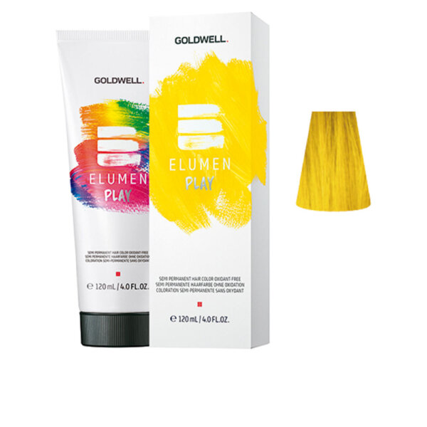 ELUMEN PLAY semi permanent hair color oxidant-free #yellow 120 ml Goldwell Elumen Play juuksevärv