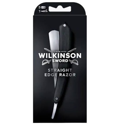 Cut Throat + Double Edge Blades (5 tk) - Razor + spare razor blades Wilkinson Sword Nahahooldustoode
