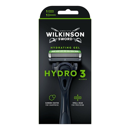 Hydro 3 Black Edition - razor + 1 head Hydro 3 Black Nahahooldustoode