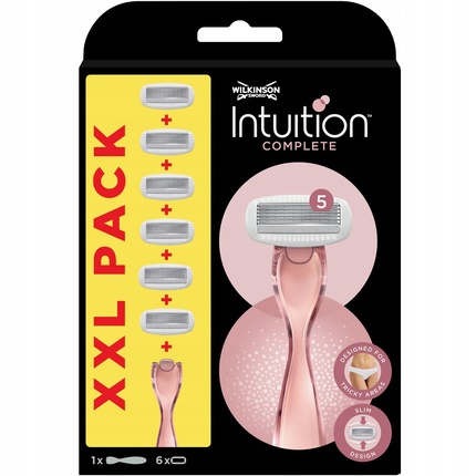 Intuition Complete - razor + 6 heads Wilkinson Sword Nahahooldustoode