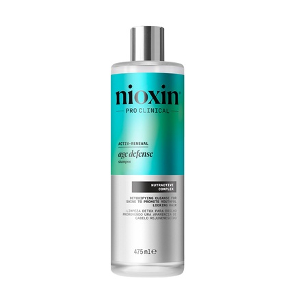 AGE DEFENSE anti-aging shampoo purifies the scalp with niacinamide 475 ml Nioxin Šampoon