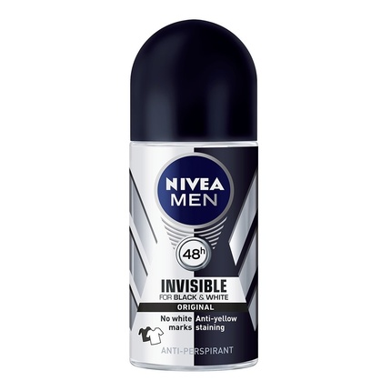Invisible For Black & White Power Roll-On 50 ml Nivea Invisible Nahahooldustoode